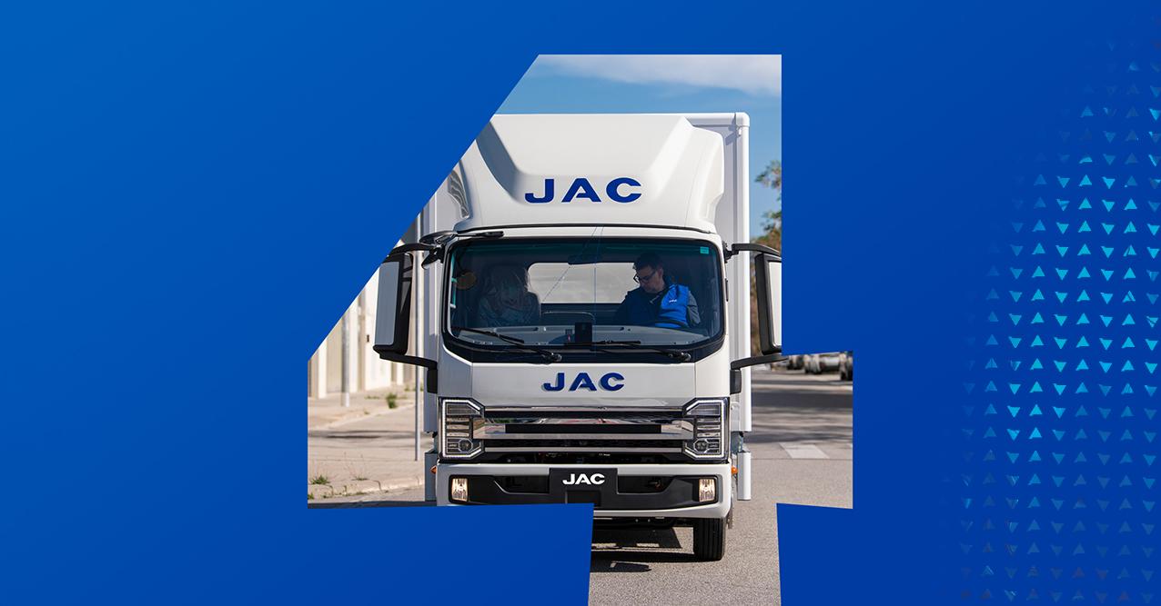 ¡JAC celebra cuatro años en España y Portugal!
