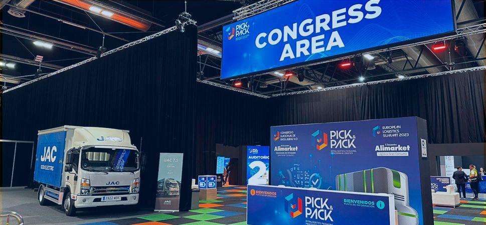 JAC Motors Iberia está presente en la feria logística Pick&Pack 2023