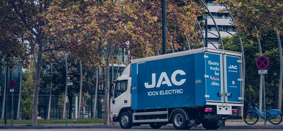 camión eléctrico jac